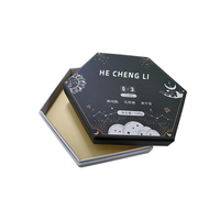 Boîte-cadeau de luxe en chocolat sucré pour mariage Emballage pliable en papier carton de luxe Laminage mat et gaufrage Type de papier couché