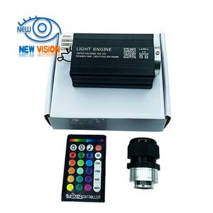Mini 16W RGBW Twinkle LED fibra óptica estrella techo motor luz aplicación controlada para la decoración del hogar y del coche - Product Image 4