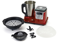 Mini cuiseur thermique multifonction à écran LCD, w, outil chauffant pour cuisiner, mélange, mélange et meulage