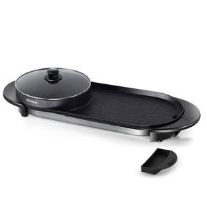 AKANE A.5413 1800W elettrico grigliato 2 in1 pentola di Cocina dos en una olla Non Stick doppio riscaldamento 2,5 l pentola calda BBQ padella - Product Image 2