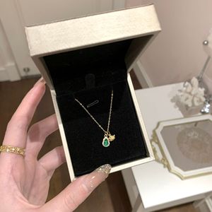 Collier pendentif en forme de gourde creuse en argent pur S925, style chinois, entièrement serti de diamants, accessoire de mode de luxe haut de gamme exquis - Product Image 3