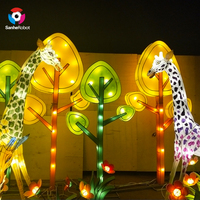 Traditionelle Chinesische Tier-Giraffen-Laterne für Festivals
