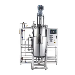 Industrial Stainless Steel Microbial Fermentor Fermentation Tank Bioreactor