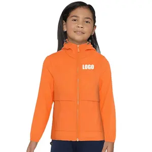 Toptan Slim Fit sonbahar özel Logo eğitim ceketler kızlar için aktif giyim ceket