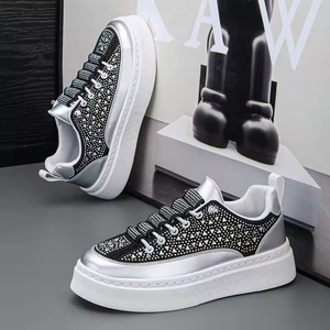 Zapatillas deportivas de diseño ligero Diamond, transpirables, informales, de moda, de caña baja, con suela blanda, para hombre, versátiles, para mujer. - Product Image 2