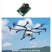 Sensor Láser de Distancia Industrial de Alta Velocidad DTOF de 20m, Micro Sensor Lidar Infrarrojo de 905nm, para Robot Aspirador Lidar de 200hz, de Aluminio