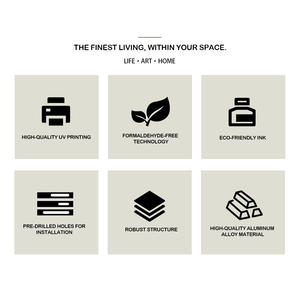 אור הוביל ציור קיר בית עיצוב יוקרתי הוביל מנורת קיר תולה ציור קיר לתלה ציור קיר לנוף מרפסת - Product Image 6