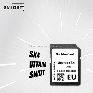 SMIOST Android Maps Navigation Auto Voiture <span class=keywords><strong>GPS</strong></span> Mise À Jour 16GB <span class=keywords><strong>Carte</strong></span> SD pour <span class=keywords><strong>Suzuki</strong></span> SLDA Europe <span class=keywords><strong>Vitara</strong></span> Baleno - Product Image 1