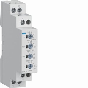 Relè di Monitoraggio Corrente AC Monofase EUC100 con 1 Contatto di Commutazione, Modulo DIN - Product Image 1
