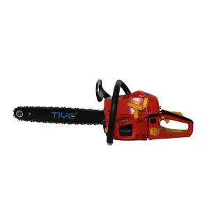 TIYE 22" 58CC 2 Strokes Easy Start Long Chain Petrol Chain Saw Wood Cutting Machine Gasoline Chainsaw motosierra