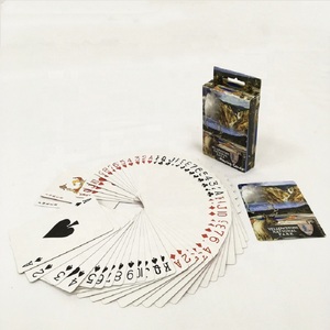 o Color de impresión de diseño especial de brillante o Mate de papel de laminación jugando <span class=keywords><strong>a</strong></span> las cartas por juegos de <span class=keywords><strong>la</strong></span> familia - Product Image 1