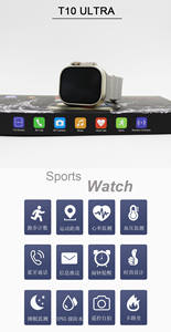 Reloj Inteligente S9Ultra 2026, Monitor de Ritmo Cardíaco T10 Ultra, Resistente al Agua, para Hombre y Mujer, Reloj T10ultra con Reproductor de Música BT, Pulsera Inteligente - Product Image 6