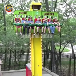 Discount Frog Hopper Ride Turbo Drop Sky Drop Tower Amusement Rides Jumping Rides