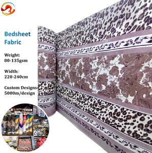 Ropa de Cama <span class=keywords><strong>con</strong></span> Diseño Personalizado, Tela de Poliéster Transpirable Micro Peach, Tela de Poliéster Estampada por Dispersión - Product Image 3