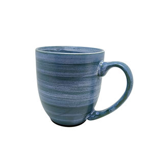 Tazas de café de cerámica para fiestas personalizadas baratas al por mayor, aptas para alimentos, aptas para lavavajillas y microondas, diseño moderno - Product Image 1