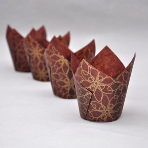 Cơ sở 2 "in nâu không thấm mỡ giấy Tulip Baking cup - Product Image 5