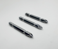 Embouts de tournevis cruciforme professionnels à double extrémité, lot de 2, en acier S2, pour visseuse à chocs et perceuse électrique