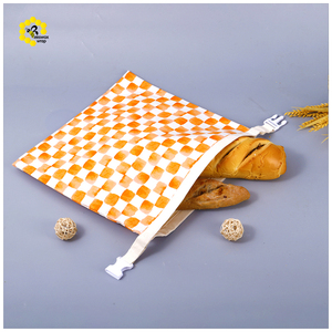 Sacs à pain au levain en coton ciré légers et personnalisables pour pain maison - Product Image 6