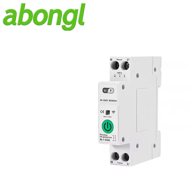 Tuya Xiaodu Wifi Smart Timer Switch Copper and Plastic Miniature Circuit Breaker with Wireless Remote Control for Home Use