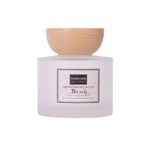120ml Embossed <b>Glass</b> Diffuser Bottles Essential Oil Containers with Cork Caps Matte Finish Decorative <b>Glass</b> <b>Jars</b> - Product Image 6