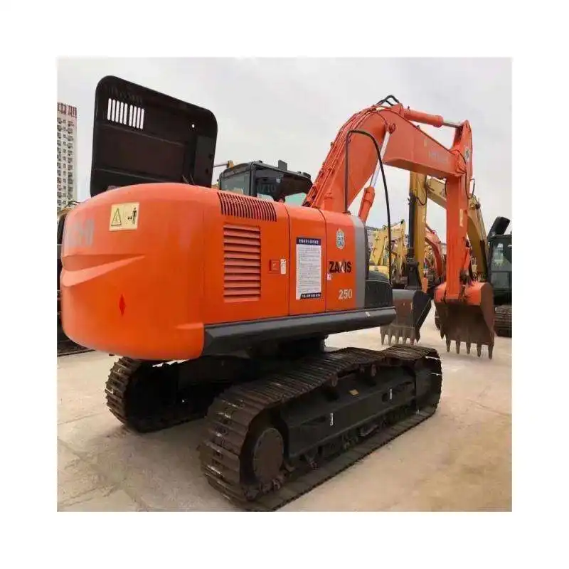 Used 2016 capacity second hand crawler excavator Hitachi ZX250 hydraulic excavator ZX250 construction machinery with good price