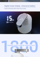 Distributeur de bain de bouche automatique sans contact à capteur, alimenté par piles/USB, écologique, multifonction, 280 ml, en ABS+PC, de luxe et moderne