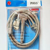 Ensemble de bidet Shataf en ABS chromé avec tuyau de douche flexible à double boucle