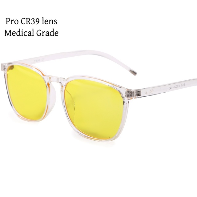 Anti Blue Light Blocking Filter TR90 Yellow CR39 Protective Computer Radiation Help With Eye Strain Gaming Glasses for Men Women