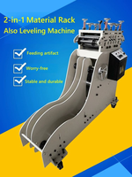 Machine de déroulage et de redressement intégrée 2-en-1 à servomoteur NC robuste avec presse à poinçonner pour matériaux en bobine pour fil et tuyaux