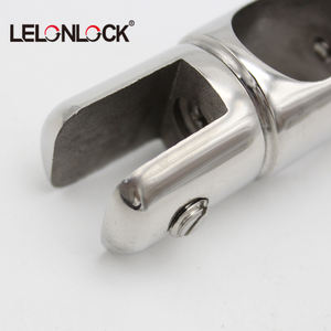 Duschraum zubehör Rundrohr verbinder Glas befestigungs stange Hardware Sitz Ecke Hänge rohr klemme - Product Image 5