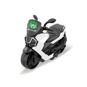 Vélo de <span class=keywords><strong>patrouille</strong></span> à inertie pour enfants, modèle de scooter de police en plastique ABS, <span class=keywords><strong>jouet</strong></span> de simulation, cadeau pour garçons, vente en gros - Product Image 4