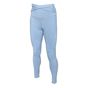 <span class=keywords><strong>Mujer</strong></span> <span class=keywords><strong>X</strong></span> Cruz cintura Yoga pantalones polainas De Moda - Product Image 5