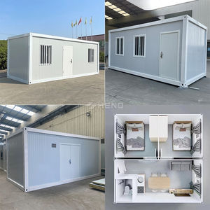 Maison conteneur détachable 20FT 40FT, mini-maison, abri modulaire en conteneur, maison mobile pour réfugiés - Product Image 6