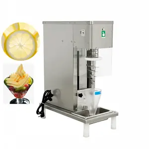 Hot bán hàng nhà máy 110V/220V đầy đủ tự động bất trái cây Ice Cream Máy xay sinh tố Swirl Tủ đông Ice Cream trộn máy