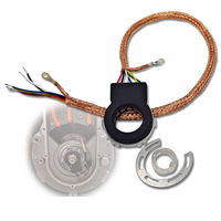 Encodeur rotatif miniature à relutance absolue haute résistance aux vibrations IP69 20K tr/min Résolution 12 bits Signaux SPI ABZ