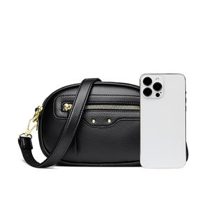 Bolso Bandolera de PU de Alta Calidad, Diseño Geométrico, Estilo Vintage para Mujer Lujoso - Product Image 4