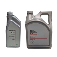 Oli Motor Sintetis dalam Kemasan Plastik 1L dan 4L, Pelumas Mesin Rendah Gesekan untuk Mobil Bensin, SUV, Sedan, Pasokan OEM