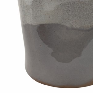 Vaso moderno in terracotta lucida con morbidi accenti curvi per soggiorno, decorazione per la casa, vaso da tavolo - Product Image 5