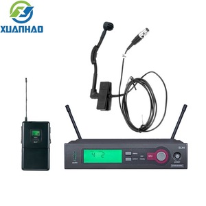 Système de microphone sans fil <span class=keywords><strong>pour</strong></span> instruments de musique SLX Beta98hc SLX4 SLXD SLX1 Émetteur Micro sans fil de scène - Product Image 1