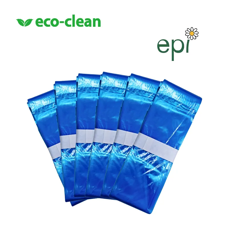 इको-क्लीन ईपीआई डिग्रेडेबल प्लास्टिक जीवाणुरोधी सामग्री और खुशबू डायपर पेल रीफिल बैग जोड़ें