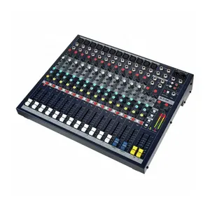 Soundcraft EPM12 14 canais Mixer analógico com 12 entradas mono 2 entradas estéreo Pa sistema de áudio alto-falantes Console