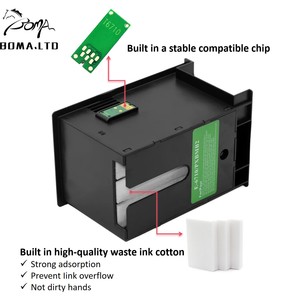 Boîte de maintenance T6710 pour <span class=keywords><strong>Epson</strong></span> <span class=keywords><strong>WP</strong></span>-4011 <span class=keywords><strong>4015</strong></span> 4025 4520 4090 4515 4525 4530 4535 4540 4545 <span class=keywords><strong>WP</strong></span> 4590 4595 M4015 M4095 M4525 M4595 - Product Image 2