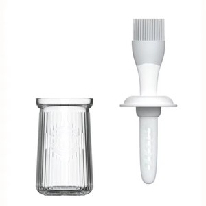 Silicone Oil <b>Brush</b> <b>Bottle</b> Long Handle Plastic Food Grade High Temperature Resistant Integrated Design Baking BBQ Camping - Product Image 3