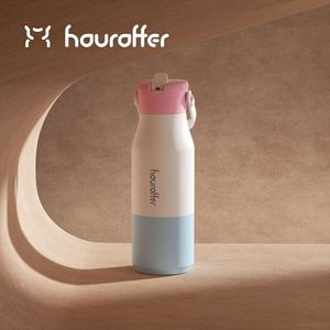 Houroffer Stainless Steel Water Bottle 500Ml Detachable Handle Travel Outdoor Use - Product Image 5