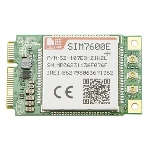 2G/3G/4GモジュールGNSSオプションの150Mbps/50Mbps LTE Cat.4モジュールSIMCom SIM7600E-H MiniPCIe