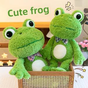 ตุ๊กตา<span class=keywords><strong>กบ</strong></span>น่ารักมาใหม่ตุ๊กตา<span class=keywords><strong>กบ</strong></span>ตาโตสีเขียวสำหรับเด็กที่ใส่ได้ทั้งชายและ<span class=keywords><strong>หญิง</strong></span>ของขวัญวันเกิดของตกแต่งงานปาร์ตี้ - Product Image 2