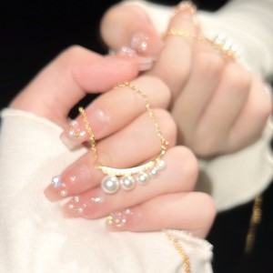 สร้อยคอจี้เงินแท้ S925 ประดับเพชรเต็มตัว ดีไซน์ฝรั่งเศสสุดพิเศษ ประกายวิบวับดุจดอกไม้น้ำแข็งสีม่วง ประดับคริสตัลเซอร์โคเนียม - Product Image 3