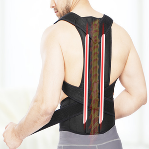 Corrector de Postura Ajustable y Elegante con Soporte Lumbar Transpirable para un Alivio Efectivo del Dolor Lumbar - Product Image 5