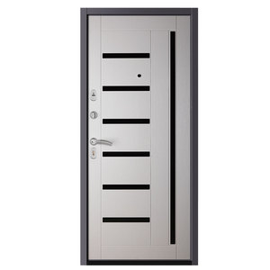 Puerta de Entrada de Acero Antirrobo <span class=keywords><strong>BM</strong></span> 8001 con Diseño Posmoderno para Uso Comercial en Interiores y Exteriores - Product Image 2