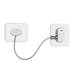 Loquets de fenêtre, limitateurs de fenêtre à battant, verrous de sécurité pour enfants en alliage d'aluminium pour portes, fenêtres, réfrigérateur, installation facile - Product Image 2